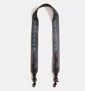 Coach Restored Novelty Strap in Snakeskin NWOT - Picture 1 of 8
