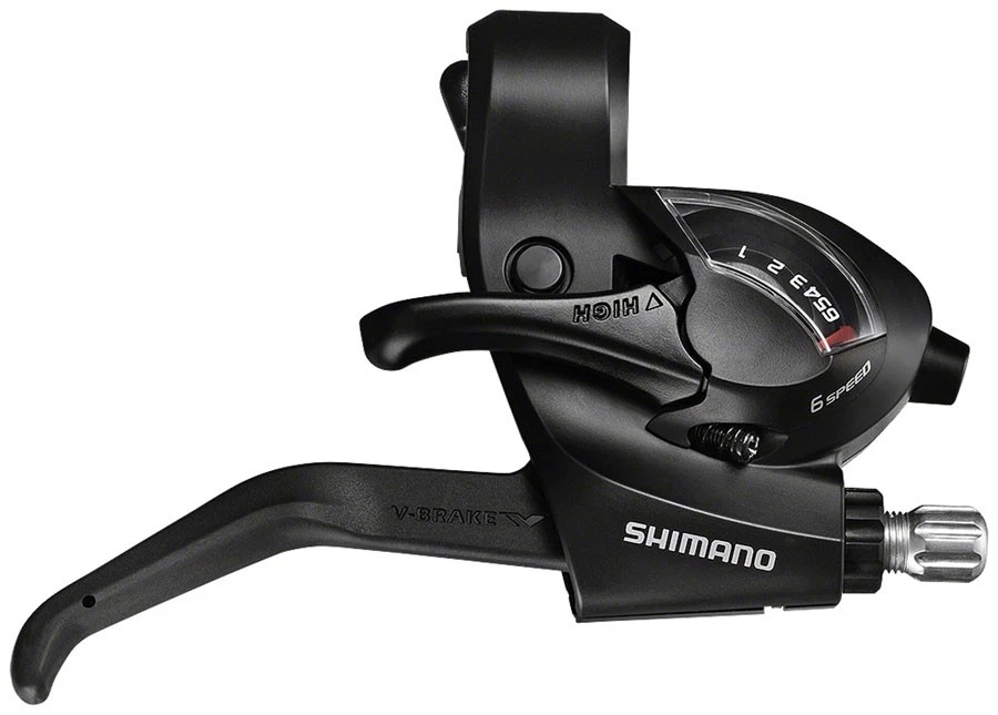 Shimano TX EF41 3x6 Speed Brake/Shift Lever Set with Optical Gear Display - Image 1 of 1