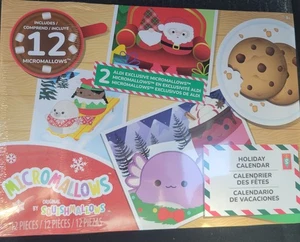 Micromallows Advent Calendar 12 X Pc Plush Complete Set Squishmallow NEW 2025 - Picture 1 of 2