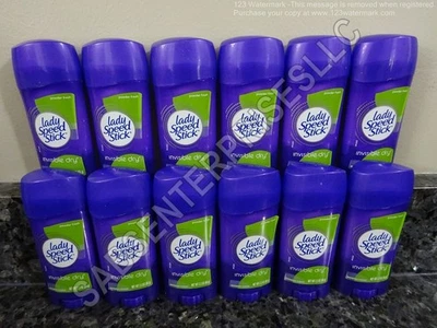 12 Lady Speed Stick隐形干粉新鲜止汗止汗剂2.3盎司 — 第 1/4 张图片