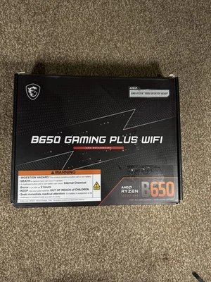 MSI B650 Gaming Plus WIFI AM5 AMD Motherboard - Image 1 of 4
