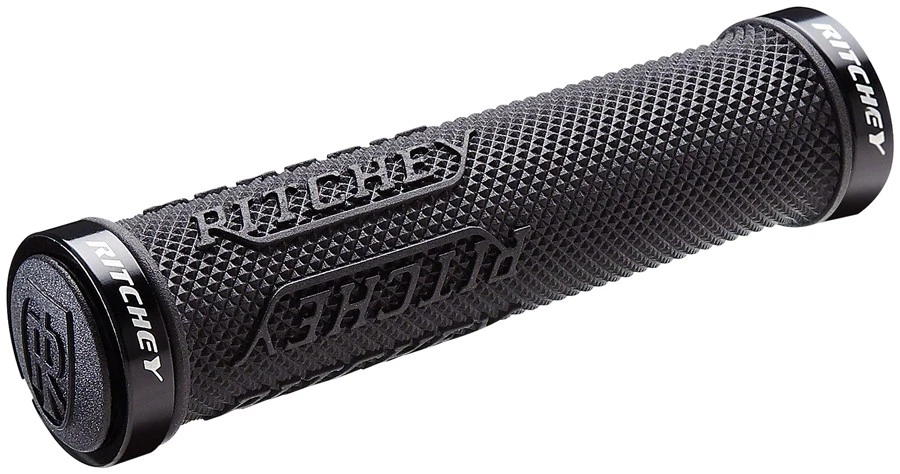 Punhos de mountain bike Ritchey WCS Truegrip X bloqueio dupla densidade - Leve, - Imagem 1 de 1