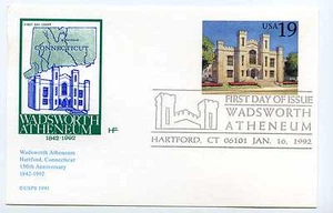 UX160 Wadsworth Atheneum, Farnam, HF, FDC - Picture 1 of 1