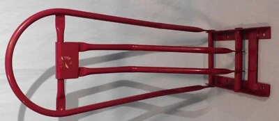 Showcraft - Collapsible Shaped Saddle Rack - Red    2/3 - Image 1 of 4