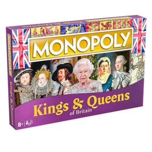 Reyes Y Reinas Monopoly Juego de Mesa 2-6 Jugadores Infantil Niños Juego 8+ - Imagen 1 de 5