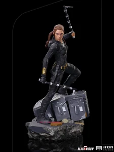 IRON STUDIOS Black Widow Natasha Romanoff BDS Art Scale 1/10 Statue INSTOCK - Picture 1 of 11