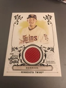 2018 Topps Allen & Ginter's Full-Size Relics Jose Berrios #FSRA-JB Red Patch - Bild 1 von 4