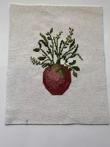 Punto de Cruz Completo Sin Marco "Plantador con Verdura" para Decorar - Imagen 1 de 6