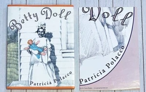 Patricia Polacco BETTY DOLL Childrens Picture Story Book Author SIGNED + Poster - Imagen 1 de 5
