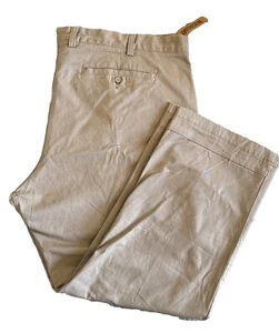 Duluth Trading Men’s Size 48 X 30 Duluth Flex Ballroom Khaki Pants 5 Pocket NWT - Picture 1 of 10
