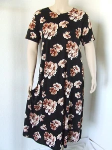 Jostar, Travel Knit Dress, long A-Line, S/S, Stretchy NO-IRON poly/span. 988b - Picture 1 of 1