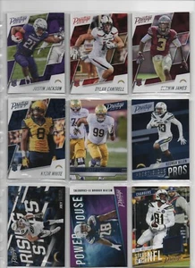 LOTTO 9 CARTE CARICABATTERIE NFL FOOTBALL AMERICANO LOS ANGELES - Foto 1 di 1