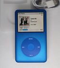Apple iPod Classic - 7th gen, blue (3000mah battery, full refurb + extras)