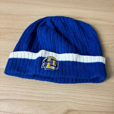 South Dakota State Jackrabbits Hat Beanie One Size Blue Nike Winter SDSU Jacks - Image 1 of 4