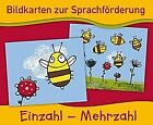 Bildkarten zur Sprachförderung: EINZAHL - MEHRZAHL - Neu... | Buch | Zustand gut