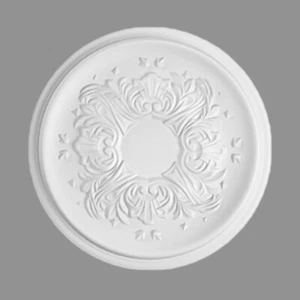 PROVISTON Stuckrosette | Polystyrol | Durchmesser 430 mm | Weiß | Deckenrosette - Bild 1 von 5