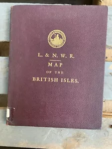 Railway Clearing House: Official Railway Map Of The British Isles - Foto 1 di 7
