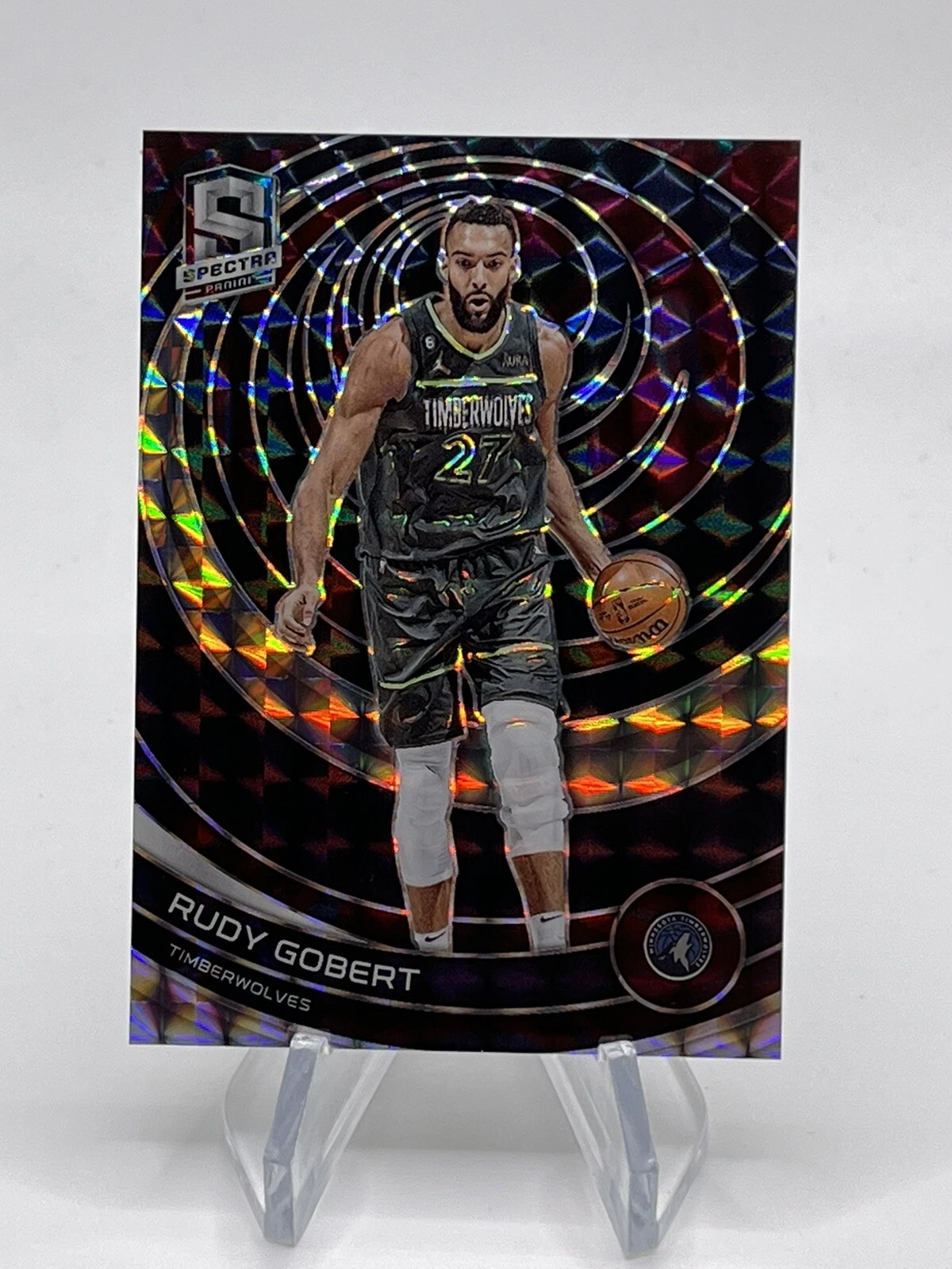 2022-23 Spectra Rudy Gobert Interstellar Prizm /99 Timberwolves