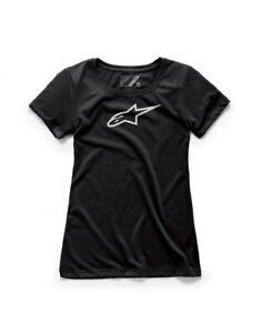 Alpinestars Women's Ageless Tee T-Shirt (Black) XS