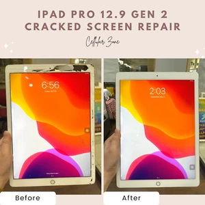 iPad Pro 12.9 Gen 2 Displayriss Reparatur Service (Glas/Digitizer Austausch) - Bild 1 von 3