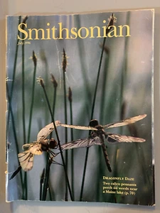 Smithsonian, July 1996 Issue, Dragonfly, Liberty, Chesapeake, Dumas,Mount Ranier - Picture 1 of 1