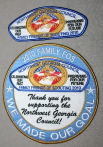 BSA CSP - NORTHWEST GEORGIA COUNCIL 2010 FAMILY FRIENDS OF SCOUTING SET - Picture 1 of 1
