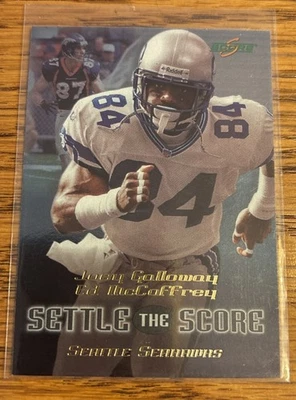 1999 Score Settle the Score #29 Joey Galloway /Ed Mccaffray - Image 1 of 2