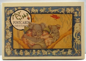 May Gibbs Postcards a Book of 22 postcards 1990 scarce beautiful illustrations - Picture 1 of 17