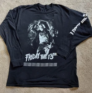Friday the 13th You're All Doomed Camiseta Manga Larga XL Hombre Mujer Halloween - Imagen 1 de 4