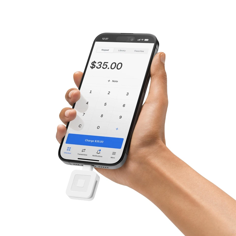 Square Reader For magstripe (USB-C) Mobile Credit Card Readers