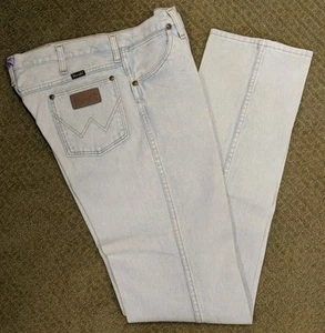 Vintage Herren Wrangler Jeans 34 x 36 Hergestellt in USA EUC Slim Fit 939GLF - Bild 1 von 3