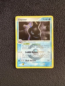 Pokemon Cloyster 20/112 Fuego Hoja Roja Verde Holograma Inverso Casi Nuevo - Imagen 1 de 6