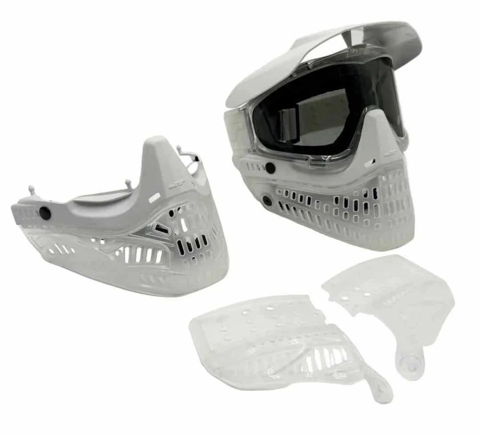JT Proflex REVO2 Whiteout ICE Occhiali PACCHETTO / CONFEZIONE (Bianco / Trasparente) Revo 2.0 - Immagine 1 di 1