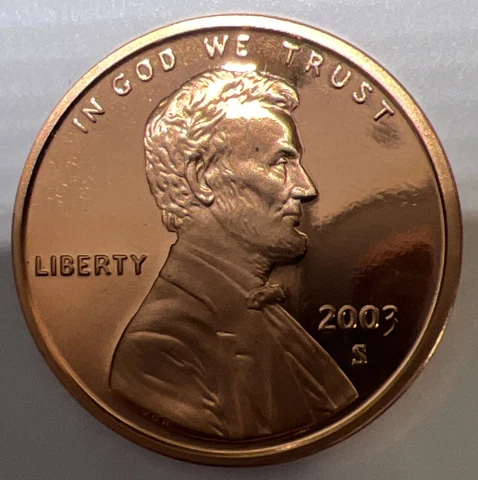 GEM PROOF 2003-S Lincoln Memorial Cent San Francisco DEEP CAMEO -BUY MORE & SAVE Cover