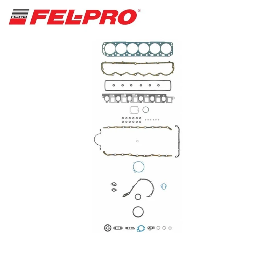 Full Gasket Set FOR Ford D Series F100 F250 F320 6 Cylinder 240 300 1965-1981 - Image 1 of 1