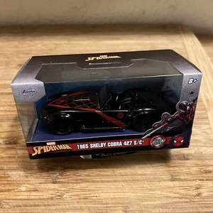 NEW SEALED Spiderman 1965 Shelby Cobra 427 S/C 1-32 Diecast Model Toy Jada - Picture 1 of 5