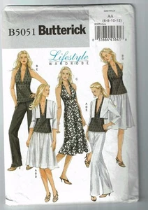 Butterick #5051 OOP Jacket/Top/Dress/Skirt and Pants  Pattern 8-12 UC - Picture 1 of 2