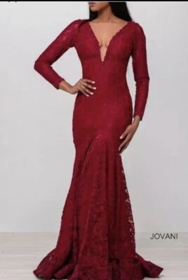 jovani designer prom evening dress  - Image 1 of 4