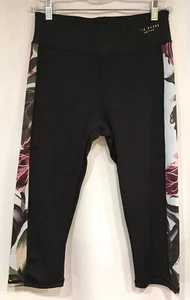 Ted Baker, To A T, Sport Capri Legging Hose, schwarz mit Seitendruck, Ted Gr. 2 - Bild 1 von 7