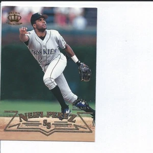 1998 Neifi Perez Pacific Crown Collection Card Colorado Rockies #287 - Picture 1 of 1