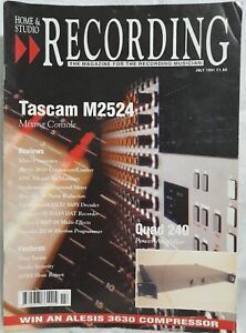 HOME & STUDIO RECORDING MAGAZINE JULY 1991 VINTAGE USED