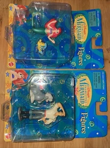LITTLE MERMAID MATTEL PVC FIGURES Vintage 2 pks:  ARIEL, FLOUNDER & ERIC, MAX - Bild 1 von 15
