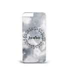 Personalised Name Marble H29 Hard Phone Case Cover