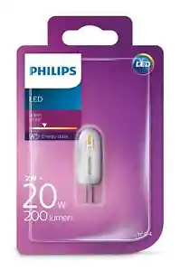 PHILIPS LED Bulb G4 2W (20W) Light Bulb A++ 200lm 12v Warm White - 2700K - Picture 1 of 1