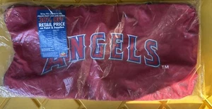Vintage MLB Angels Anaheim Baseball Team Gym Duffle Bag Sealed Frazee Paint Red - Picture 1 of 5