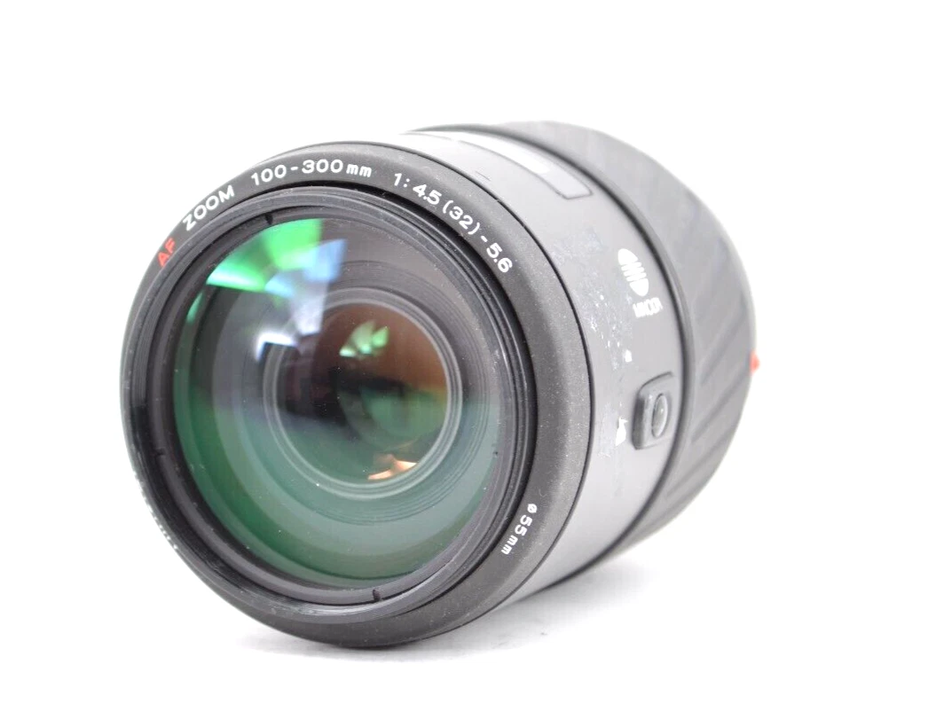 MINOLTA ズームレンズ 100-300mm f/4.5 Minolta 100-300mm f4.5-5.6 AF APO Tele Zoom - Lens – Kamerastore