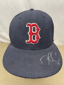 Boston Red Sox 2007 World Series Dustin Pedroia #15 Signed Game Day Hat Unique - Picture 1 of 13