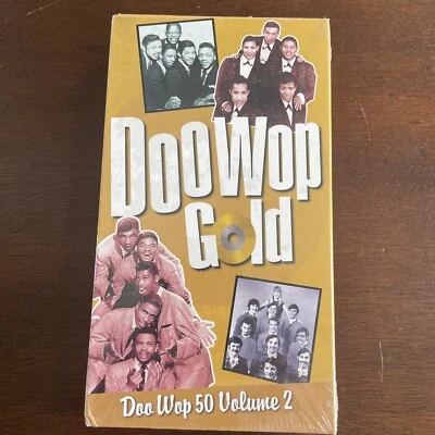 Doo Wop Gold 50 Volume 2 VHS Video Tape New Sealed Time Life Video 💪 - Image 1 of 2