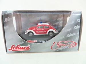 SCHUCO HO EDITION 1:87 21603 'VW KAFER BEETLE FEUERWEHR FIRE CAR' MIB/BOXED - Picture 1 of 4