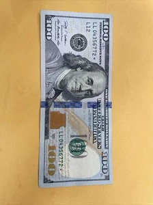 2009 A $100 Dollar Bill Star Note Rare - Picture 1 of 7
